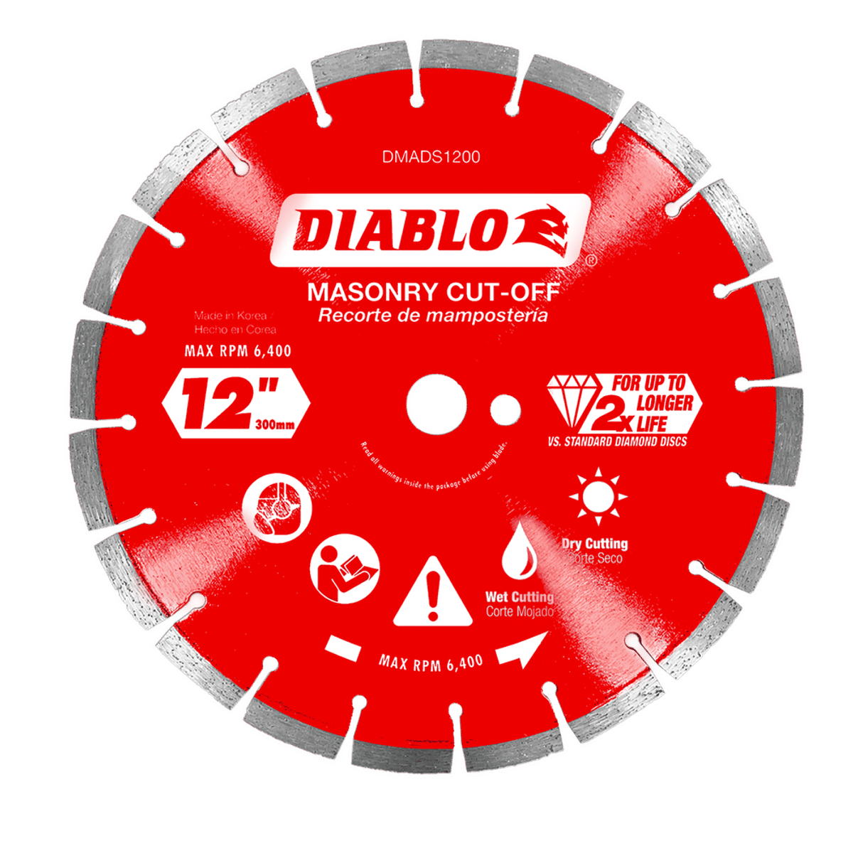 DMADS1200 | Diamond Blades | Segmented