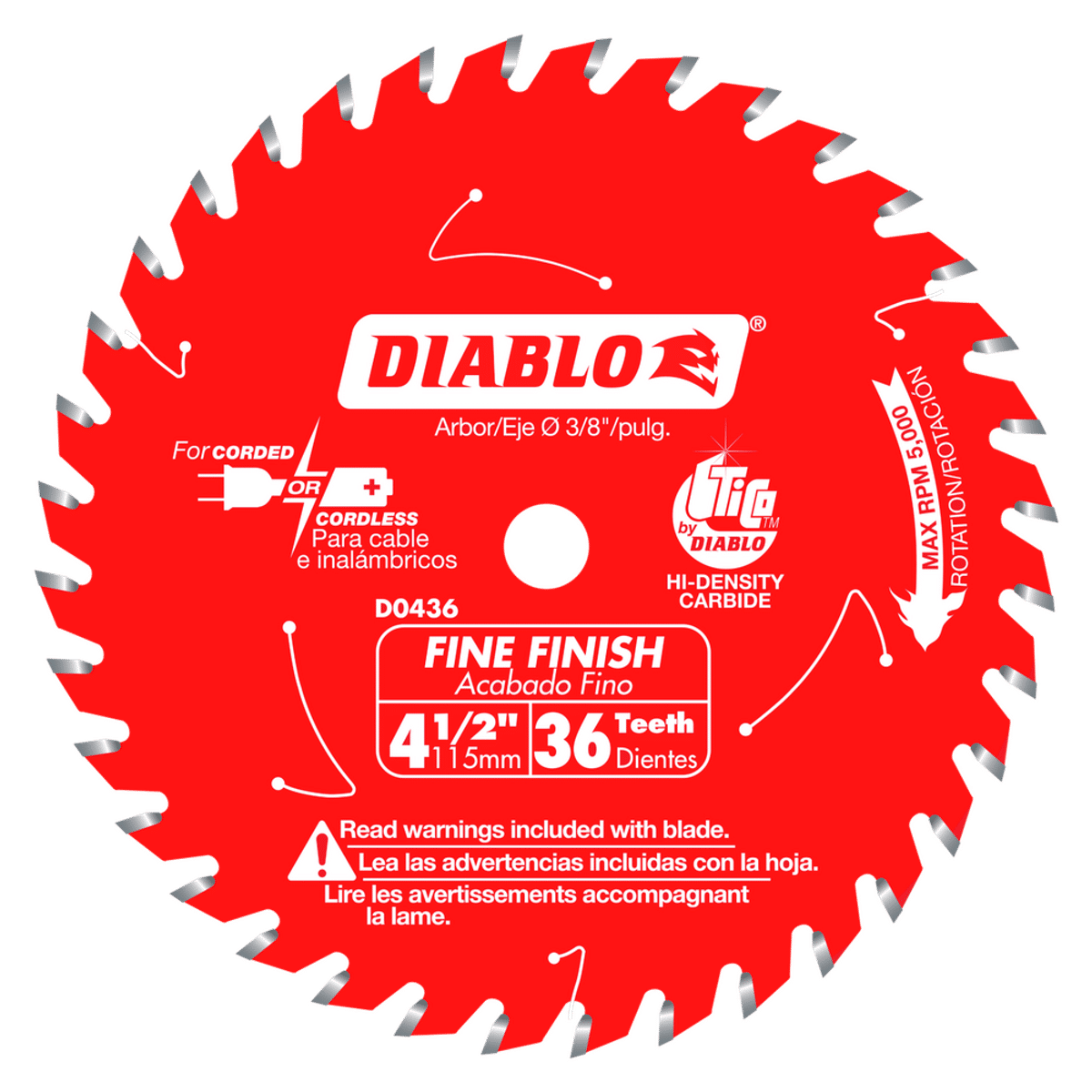 D0436X | Saw Blades | Wood Cutting | Fine Finish
