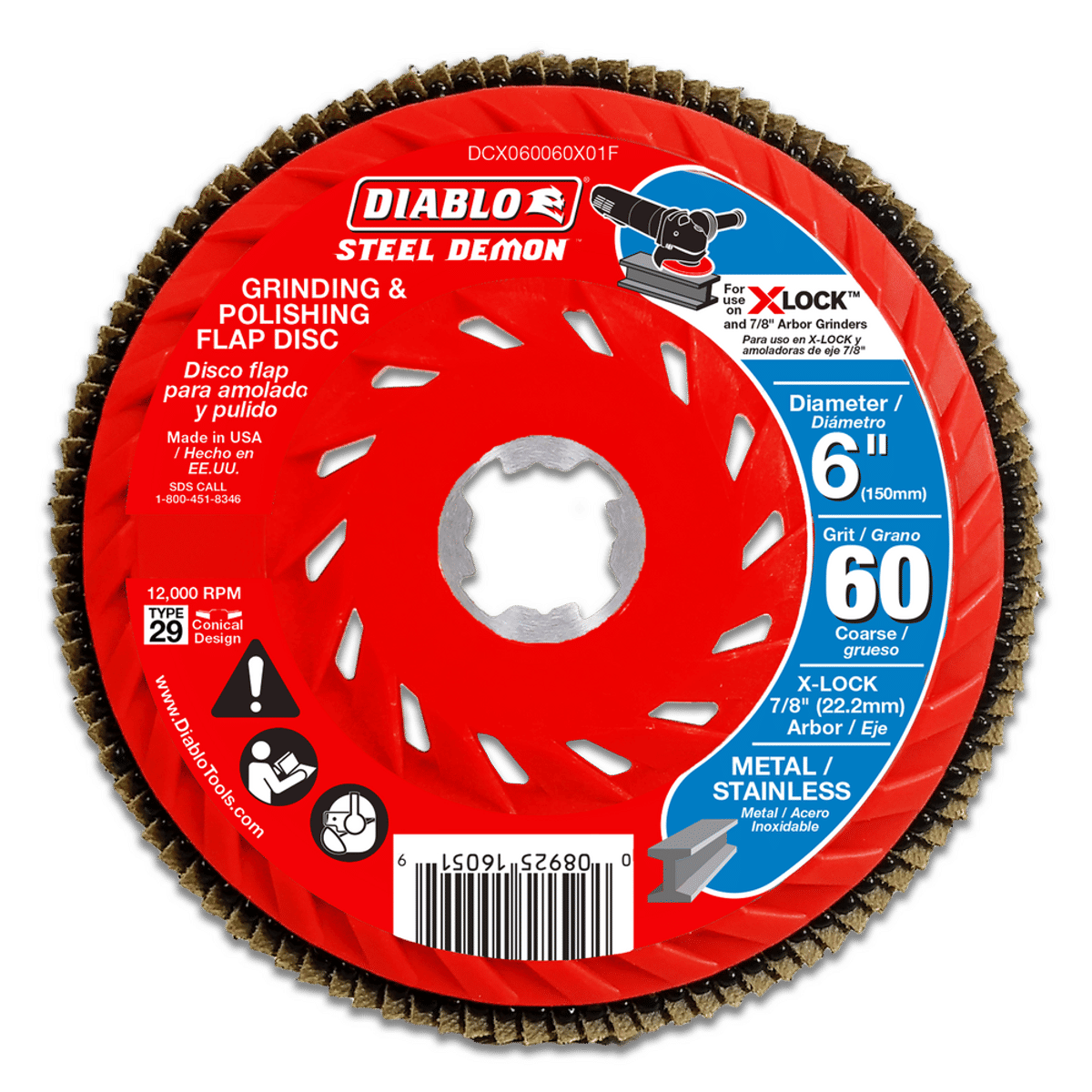 DCX060060X01F | Flap Discs | 6