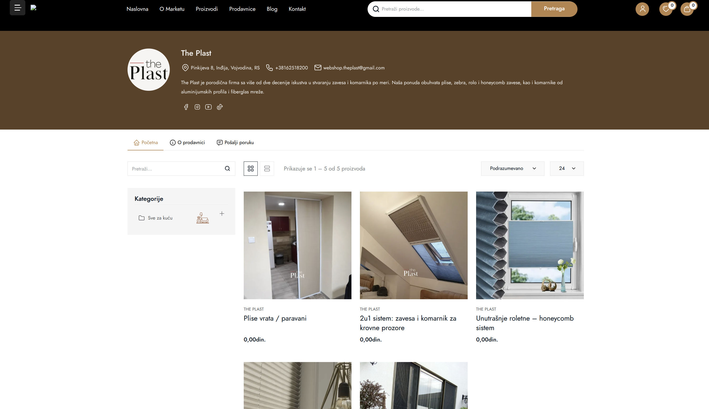 The Plast Online market