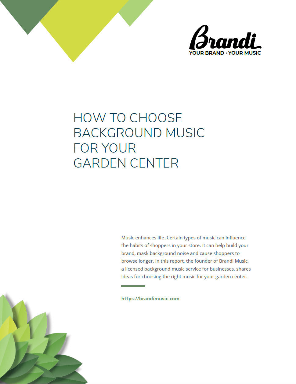 How To Choose Background Music For Your Garden Center