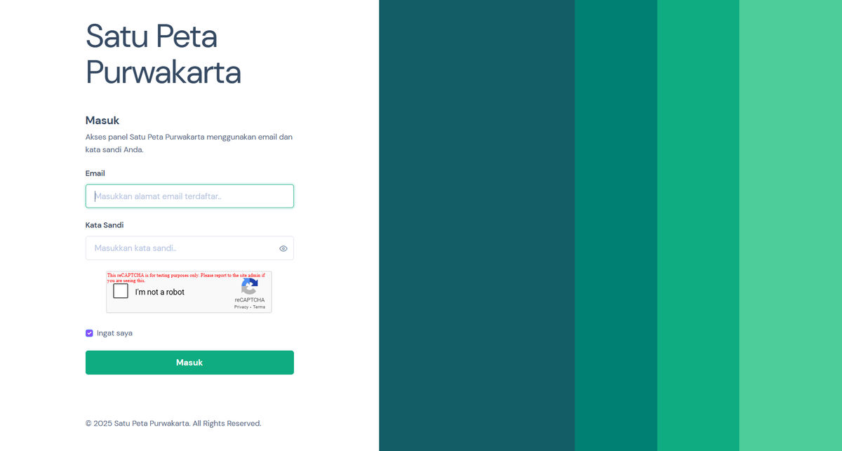 Satu Peta — Sistem Geospasial Kabupaten Purwakarta