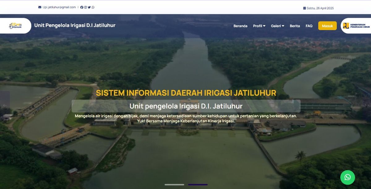 Unit Pengelolaan Irigasi D.I Jatiluhur