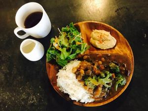 お豆と野菜のビーガンカレーセット