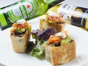 ブラックビーンズ＆ベジタブルブリトー