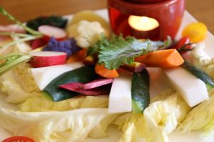 豆乳クリームのバーニャカウダ