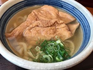 甘きつねうどん