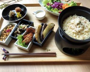 土鍋有機茶がゆとえらべるおそうざいセット