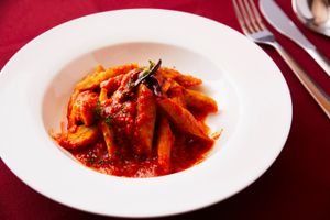 ごぼうのアラビアータ