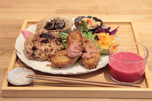 季節の野菜ごはんプレート