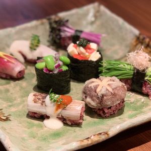 枝豆の軍艦寿司