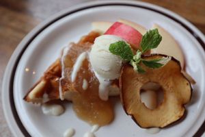 米粉のワッフル