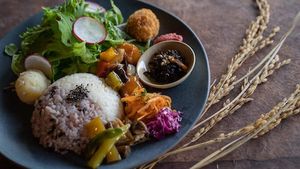 旬菜TAMATEBAKOプレート