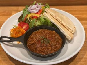 ベジカレーピタサンド