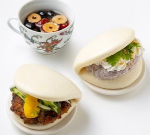 BAOBAO と ドリンクのセット