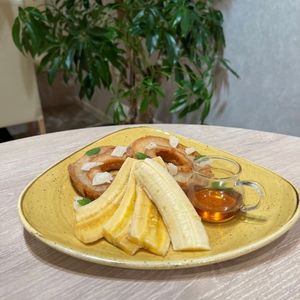 車麩とココナッツのドーナッツ仕立て