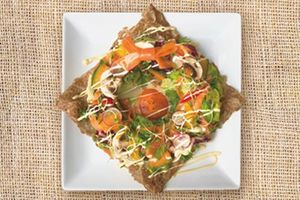 リースサラダガレット