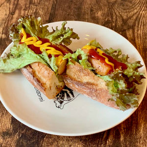 大豆ミートホットドッグ