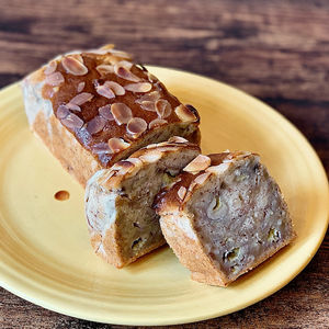 ヴィーガングルテンフリーバナナケーキ