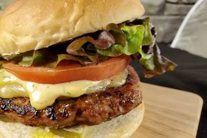 チーズハンバーガー 単品 VG     