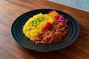 ヴィーガントマトキーマカレー