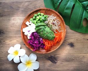 ハワイアンポキ　豆腐アボカド