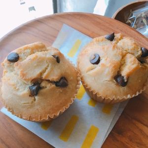 塩チョコチップマフィン