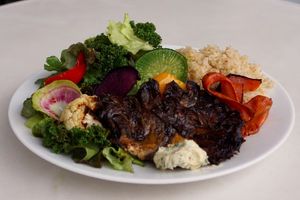 マッシュルームBBQプレート