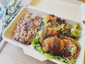 日替りおかずの玄米弁当