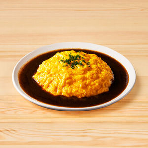 エバーエッグオムライス（プラントベースデミグラスソース）