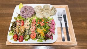 ダンプリング京野菜プレート