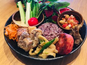 本日のベジプレートごはん