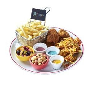 お酒のおつまみにもピッタリ！みんなでつまめる2foodsバラエティプレート