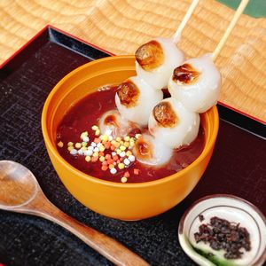 団子ぜんざい