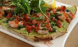 シュリンプ&アボカドタルティーヌ