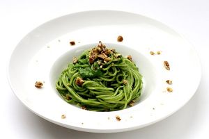 旬野菜のクリームスパゲッティーニ