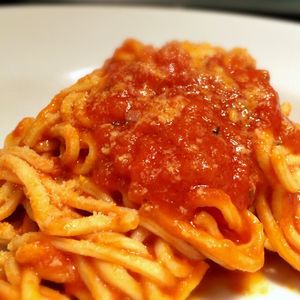 自家製タリオリー二のアラビアータ