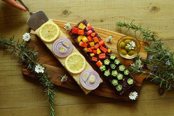 These are vegetable sushi! Look like cake, VEGESUSHI is booming in foreign countries. hoxai kitchen 【Interview with Sogen Ichizumi】