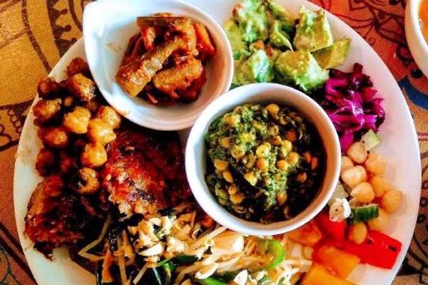 Zorba the buddha plate