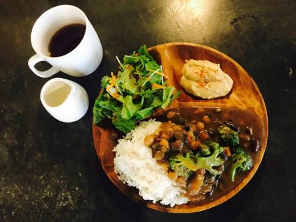 お豆と野菜のビーガンカレーセット