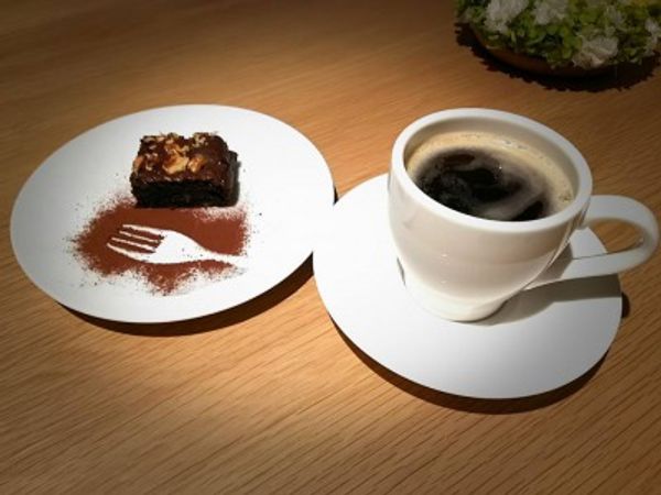 お豆腐とクルミのブラウニー