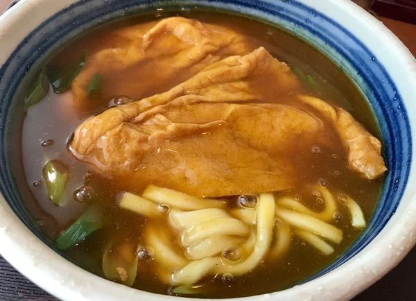 甘きつねカレーうどん