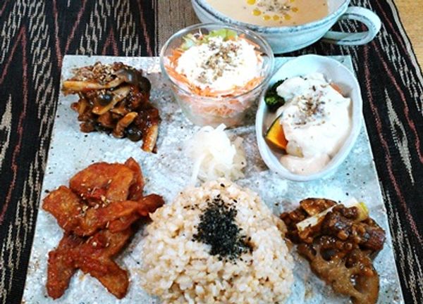 Brown Rice Plate Lunch