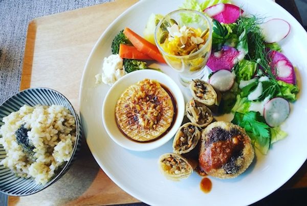 玄米菜食ランチ