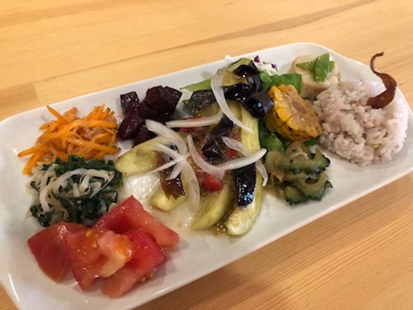 Vegetable plate