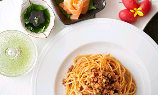 vegan tomato pasta set