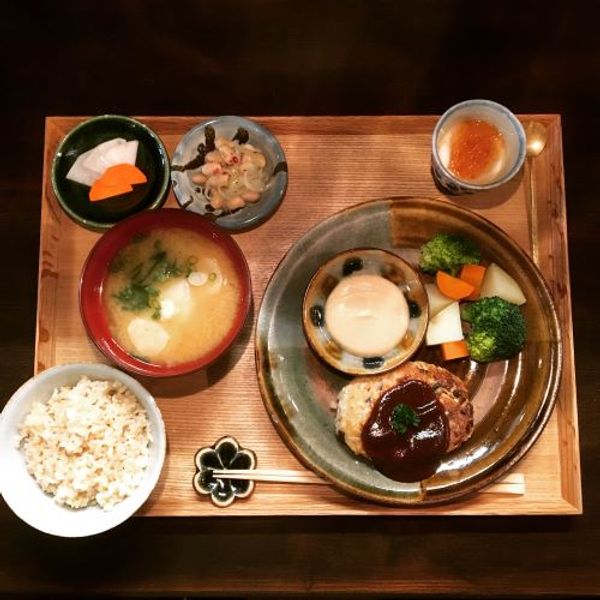 Obanzai Set with Miso Soup