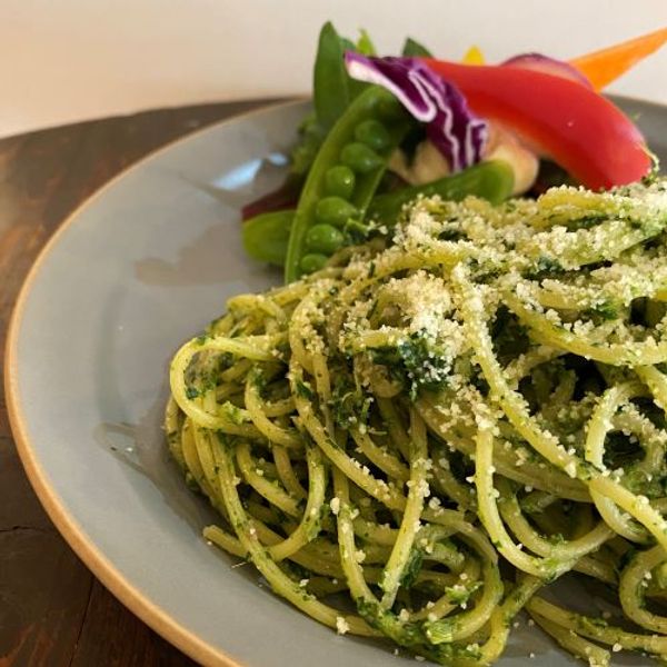 Homemade Genovese pasta