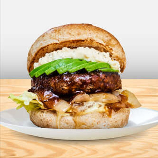 Teriyaki Avocado Burger