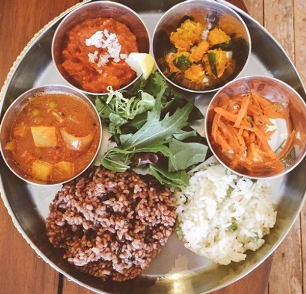 インドの定食ミニミールス